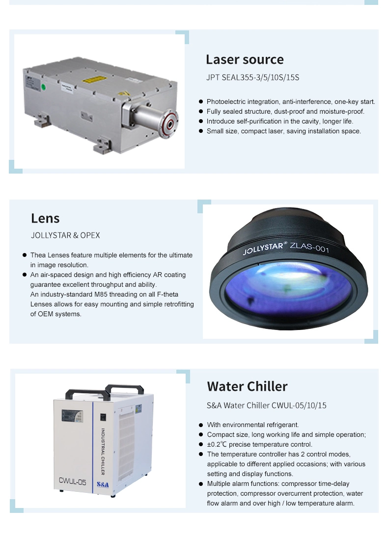 Ultraviolet Laser Printer UV Laser Marker Engraver